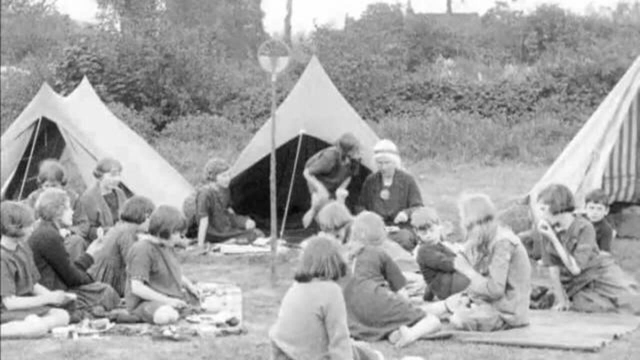 The Kibbo Kift 1923 movie scene