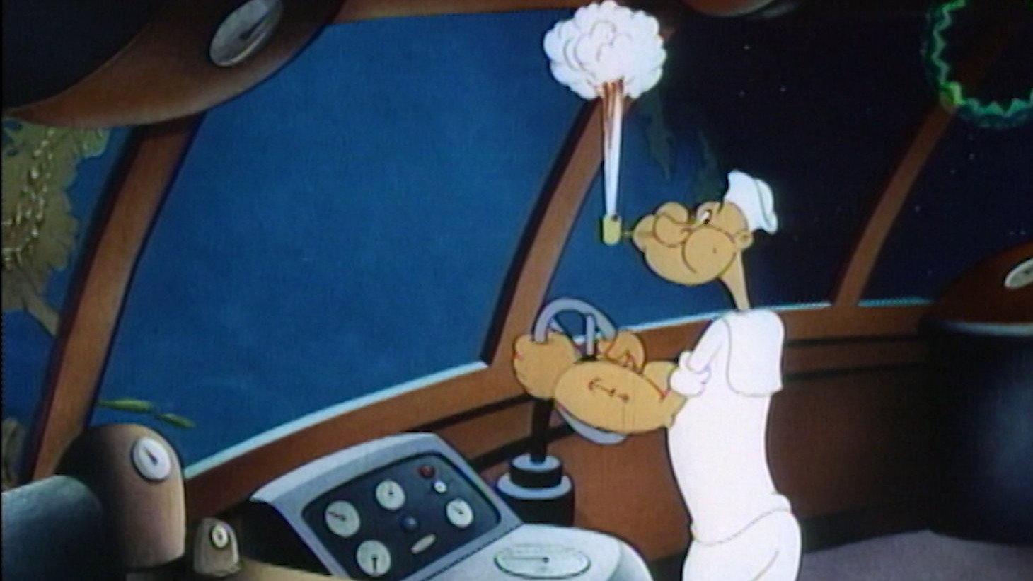 Popeye, the Ace of Space 1953 movie scene