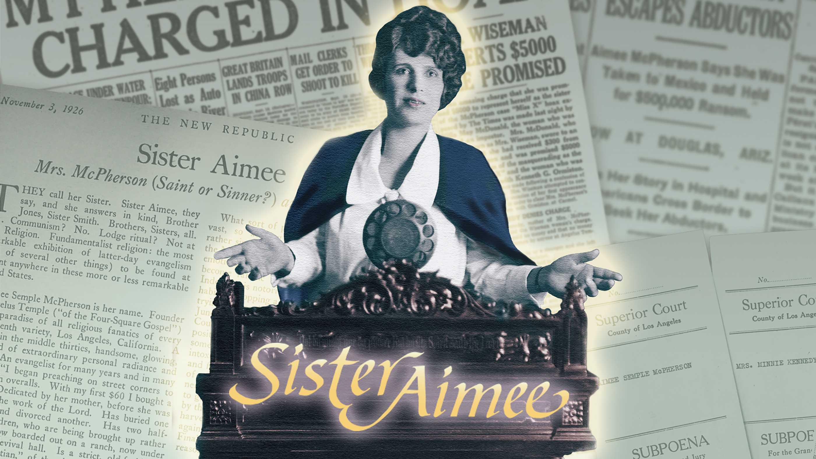 Sister Aimee 2007 movie scene
