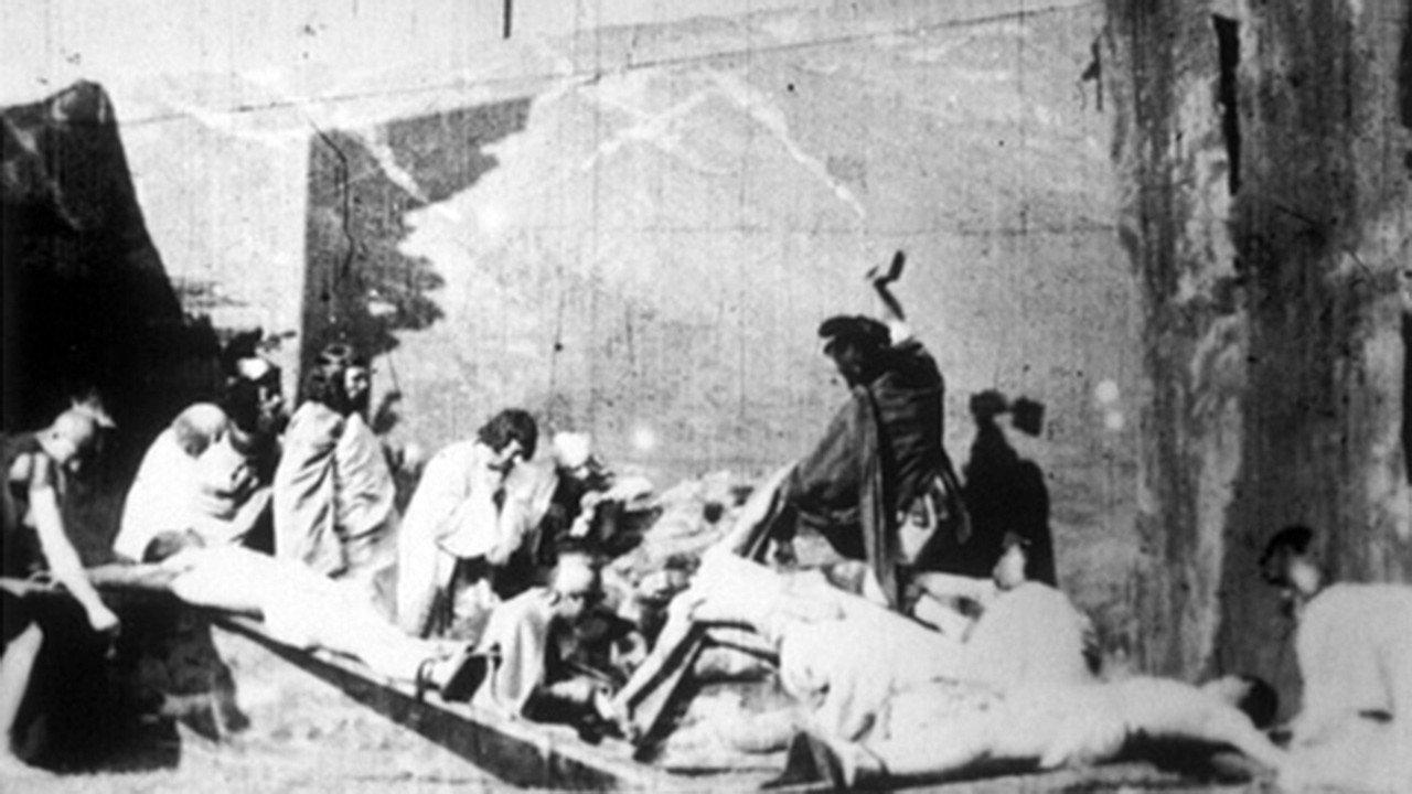X. La mise en croix 1898 movie scene