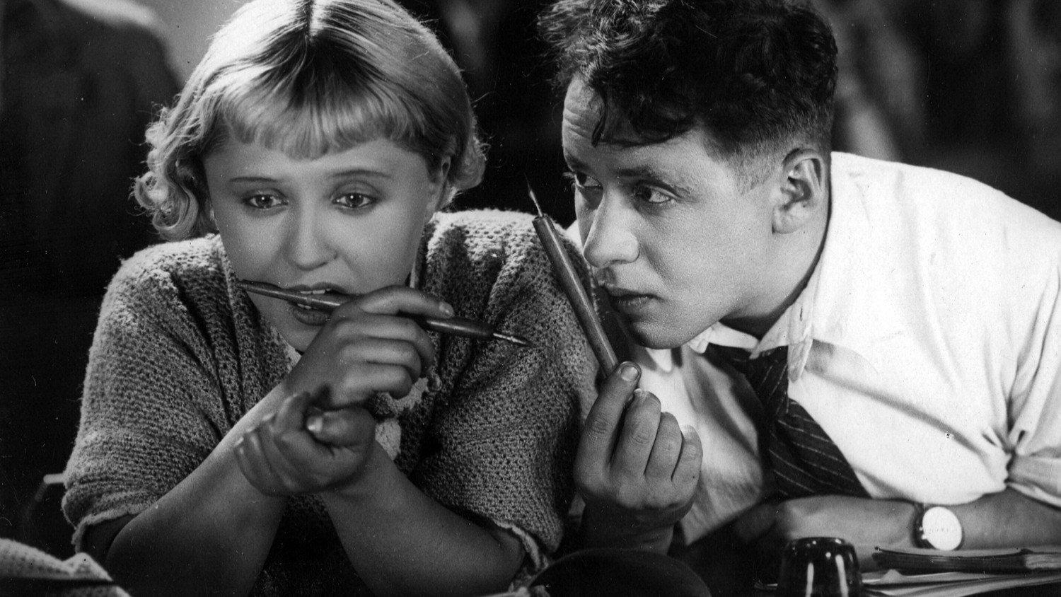 Hectic Days 1935 movie scene