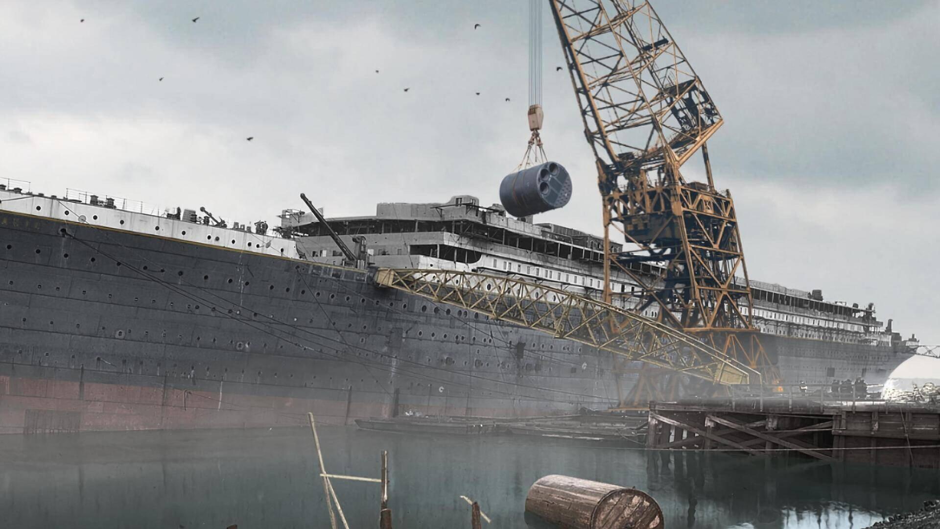 Titanic: Building the World's Largest Ship 2022 movie scene