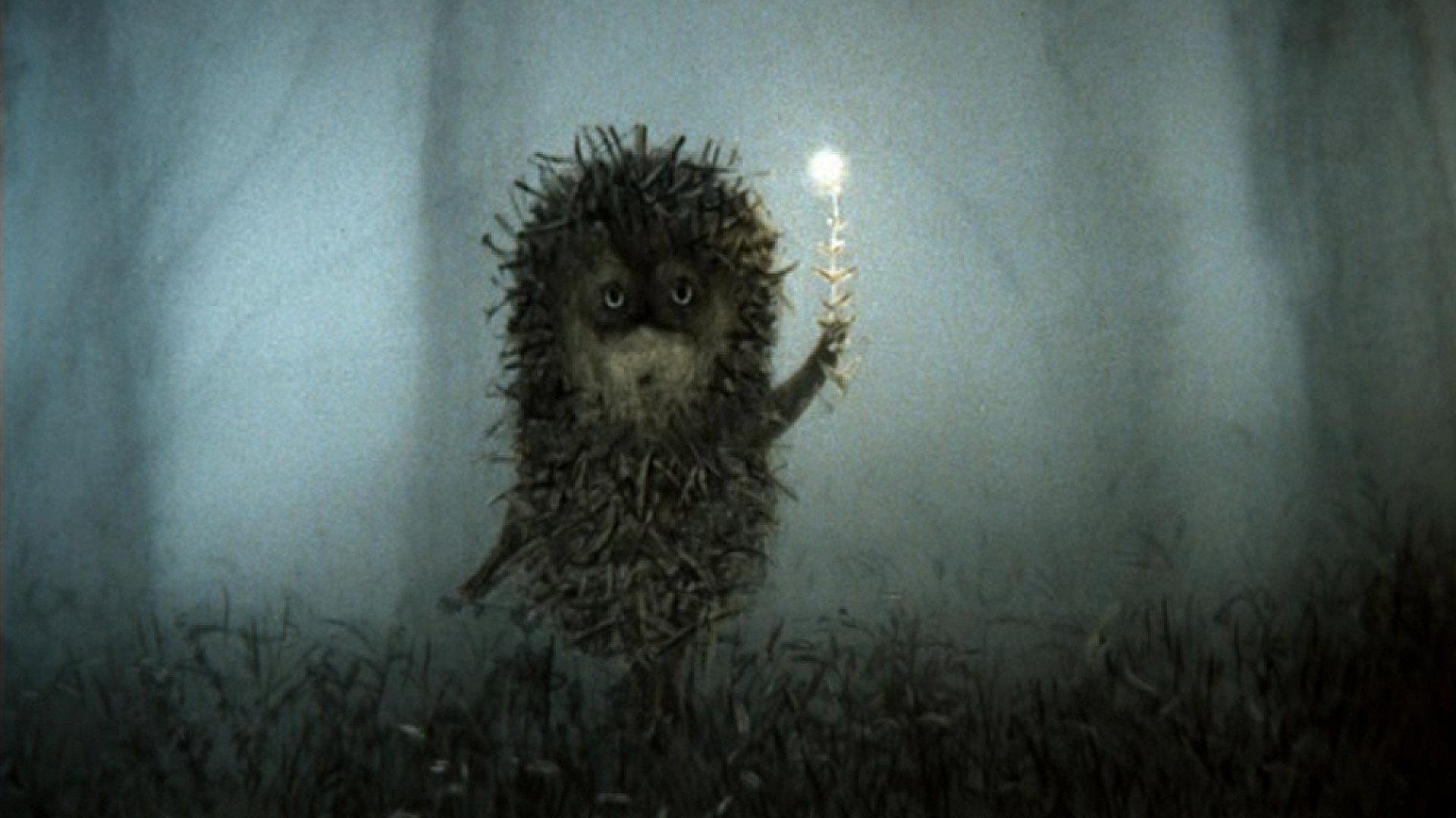 Hedgehog in the Fog 1975 movie scene