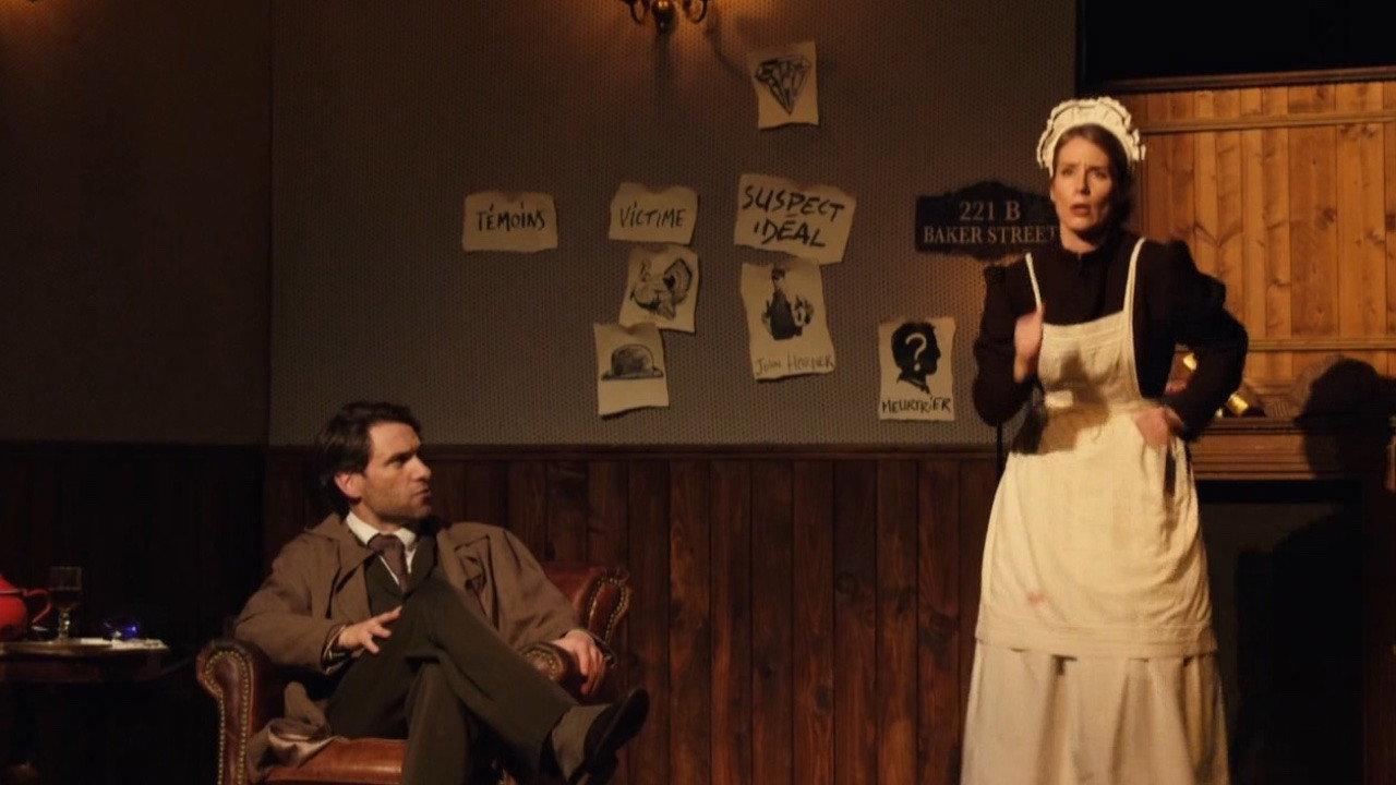 Sherlock Holmes et l'Aventure du Diamant Bleu 2023 movie scene