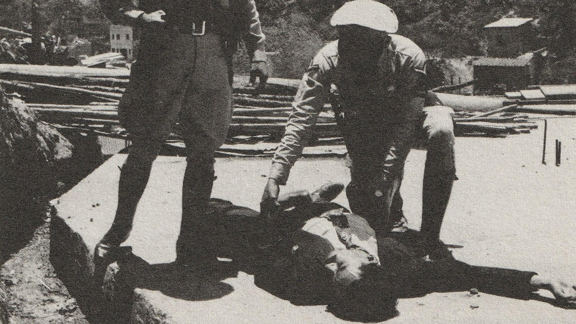 La escalinata 1950 movie scene