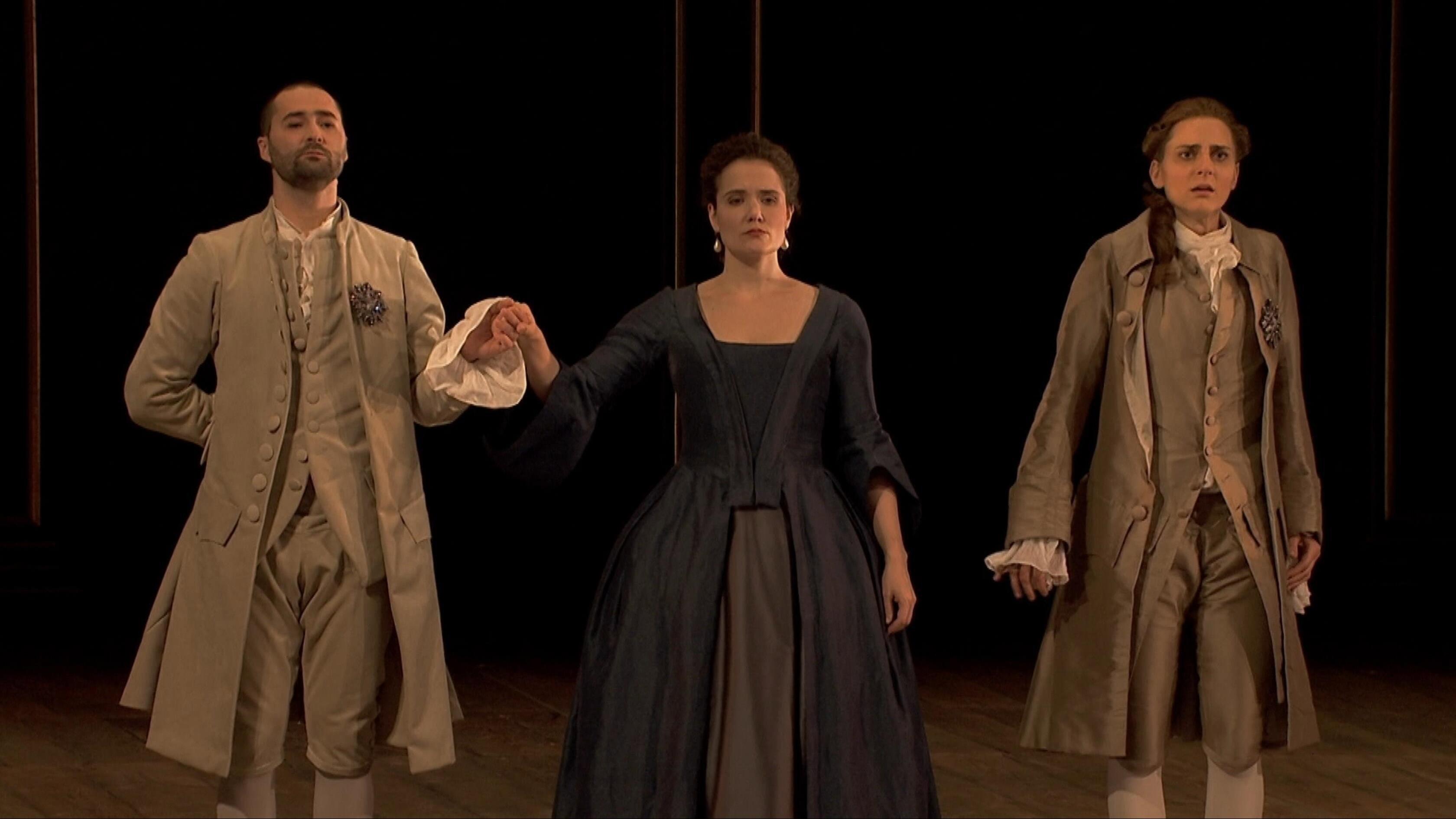 Handel's Tamerlano 2015 movie scene