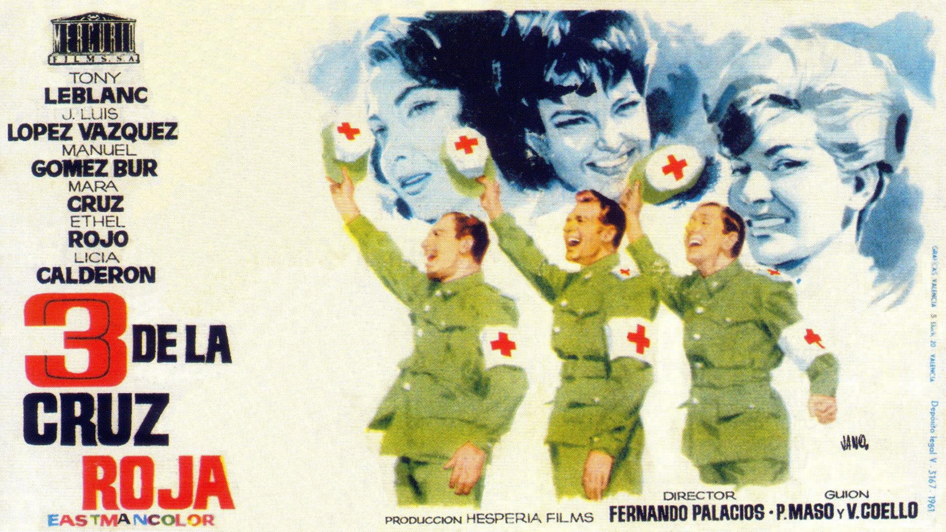 Tres de la Cruz Roja 1961 movie scene