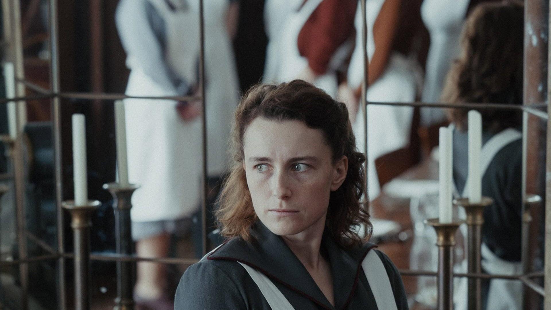 Woman Unknown 2027 movie scene