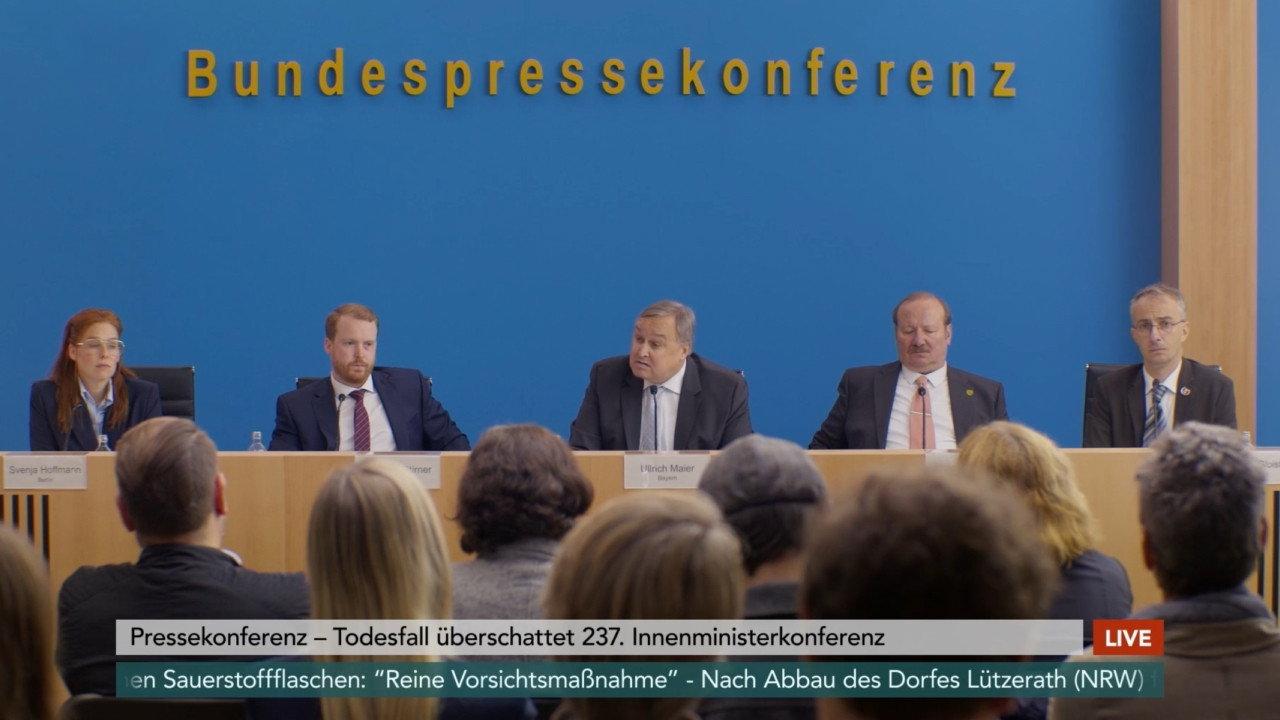 Die Innenministerkonferenz 2022 movie scene
