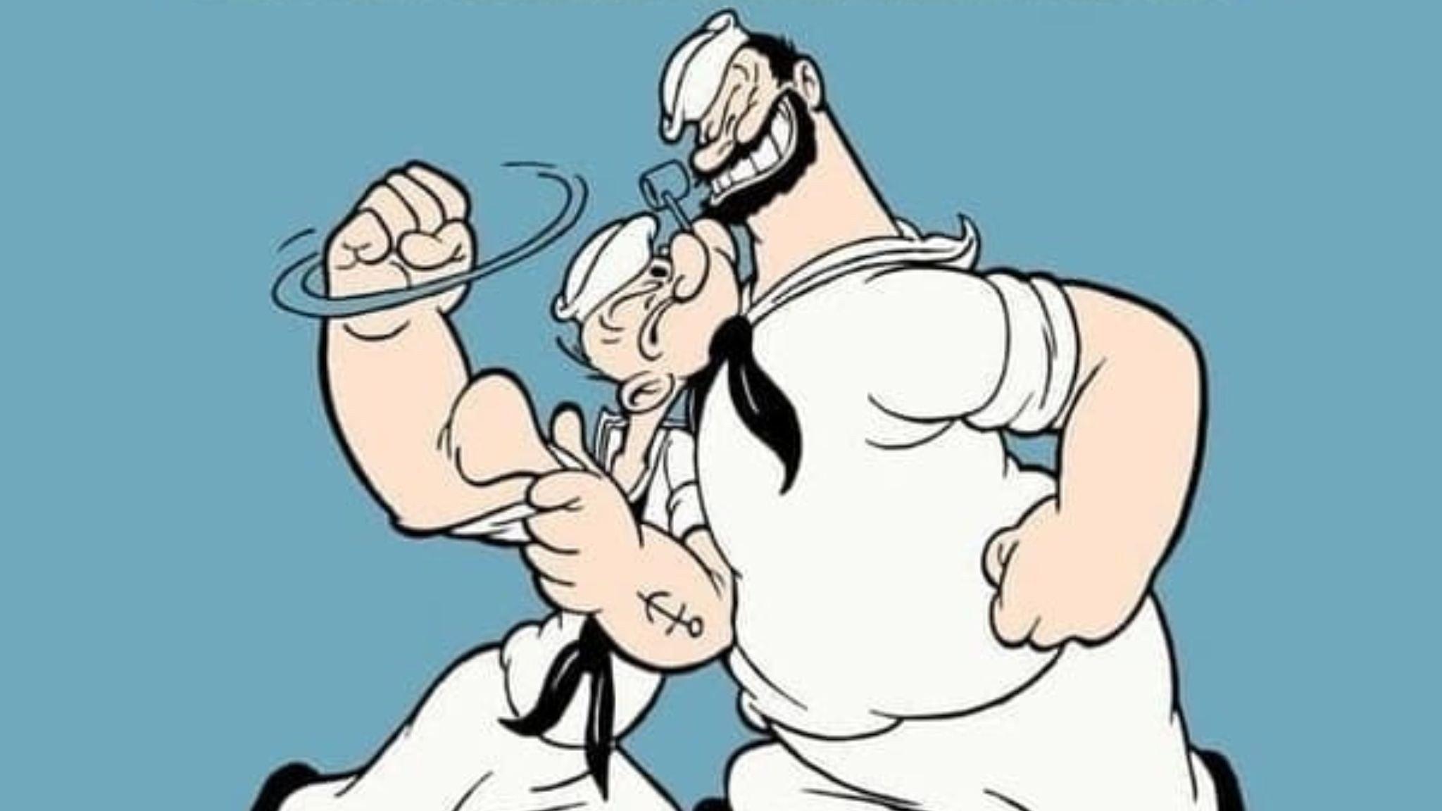 Popeye for President 1956 movie scene