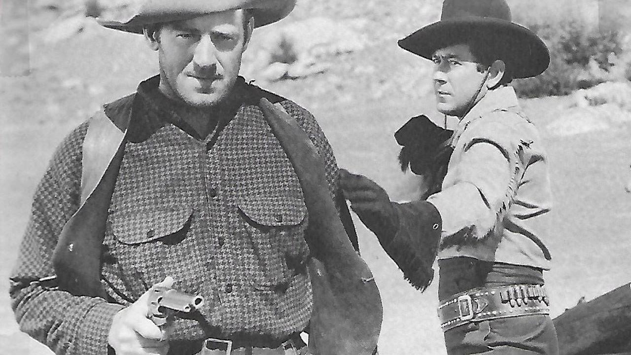 Flaming Frontiers 1938 movie scene
