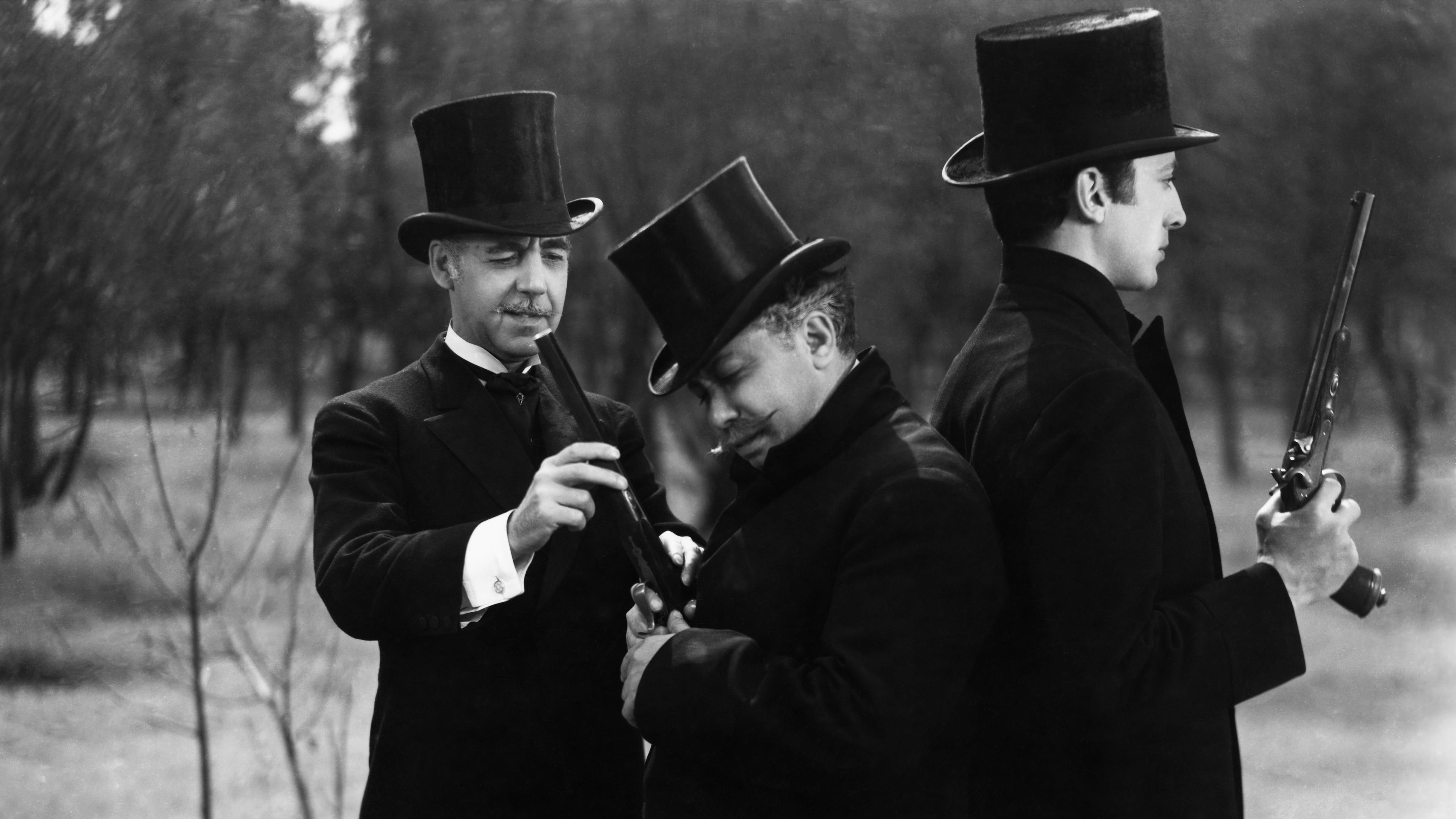 In the Times of Don Porfirio 1940 movie scene