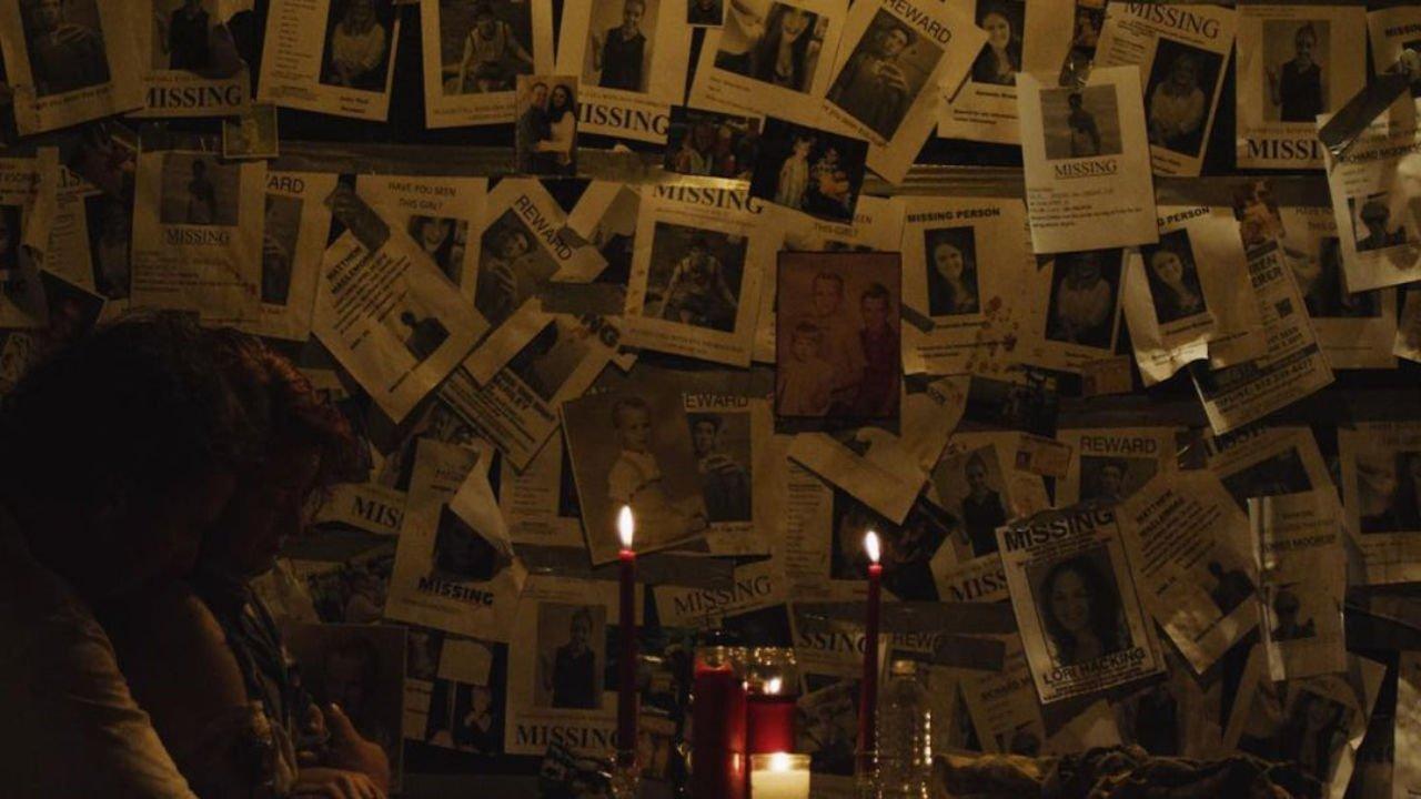 At Night Comes Wolves 2021 movie scene