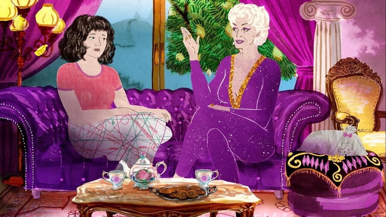 The diva, my grandma and me 2025 movie scene