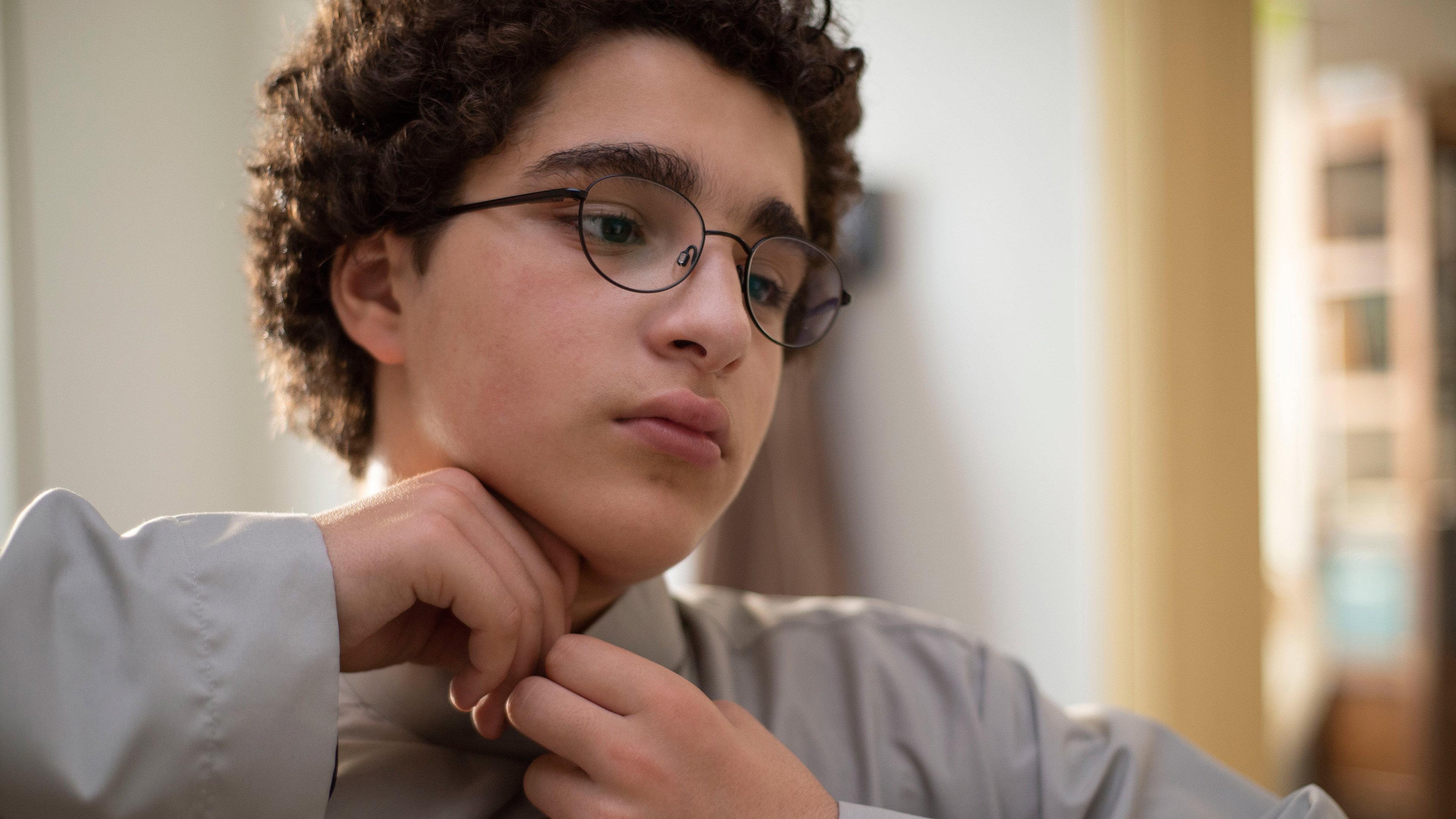 Young Ahmed 2019 movie scene
