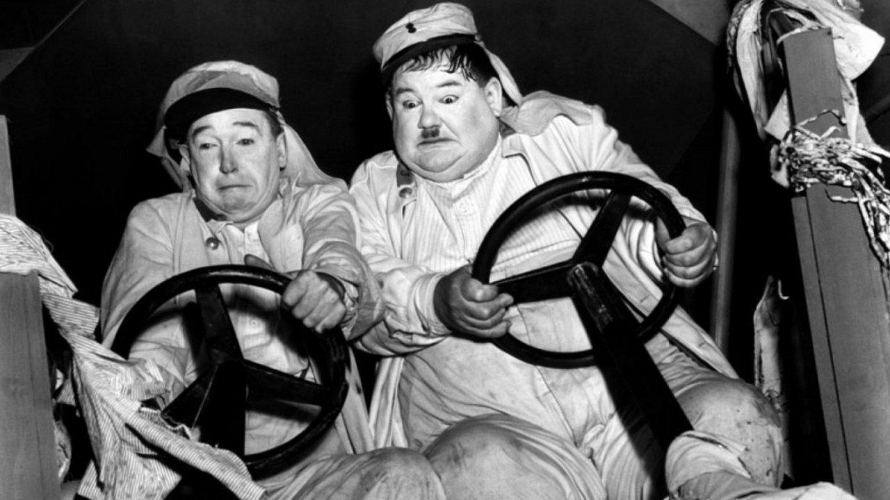 The Flying Deuces 1939 movie scene