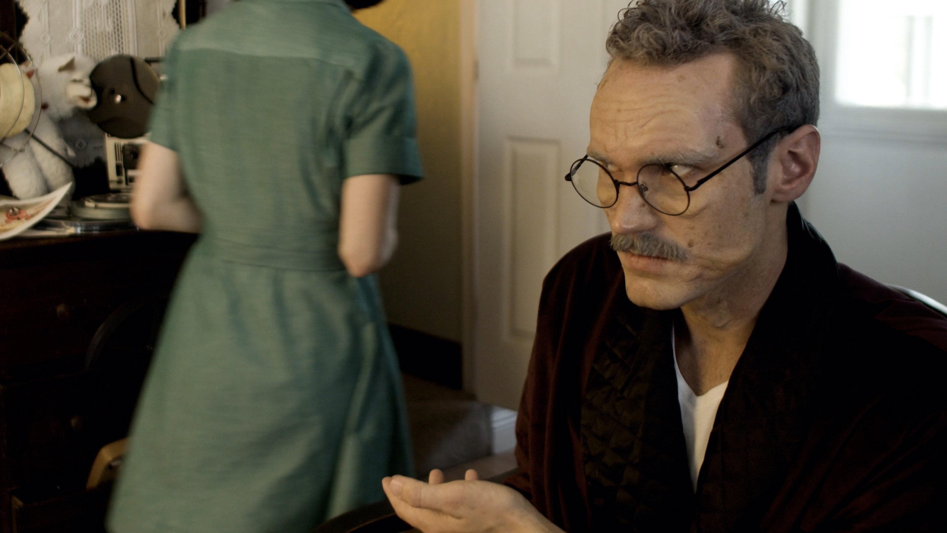 The Hundred Voices of Harry Hoffman 2024 movie scene