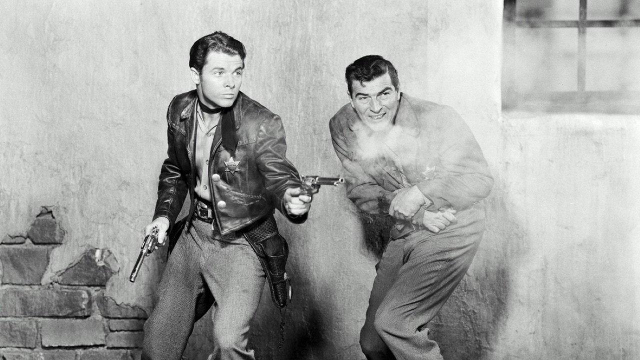 The Duel at Silver Creek 1952 movie scene