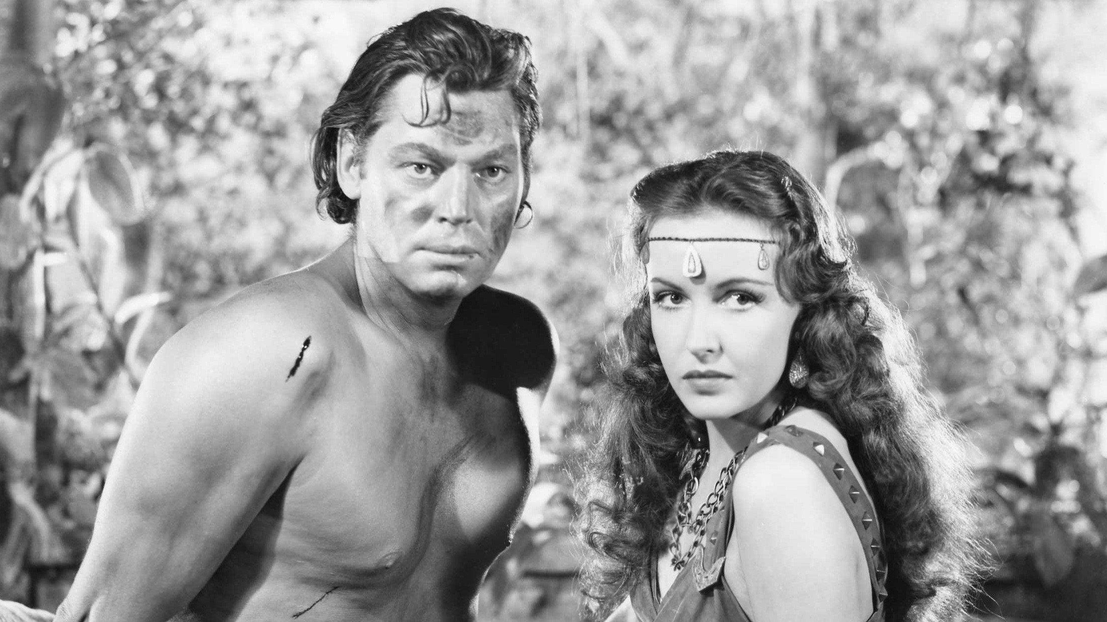 Tarzan Triumphs 1943 movie scene