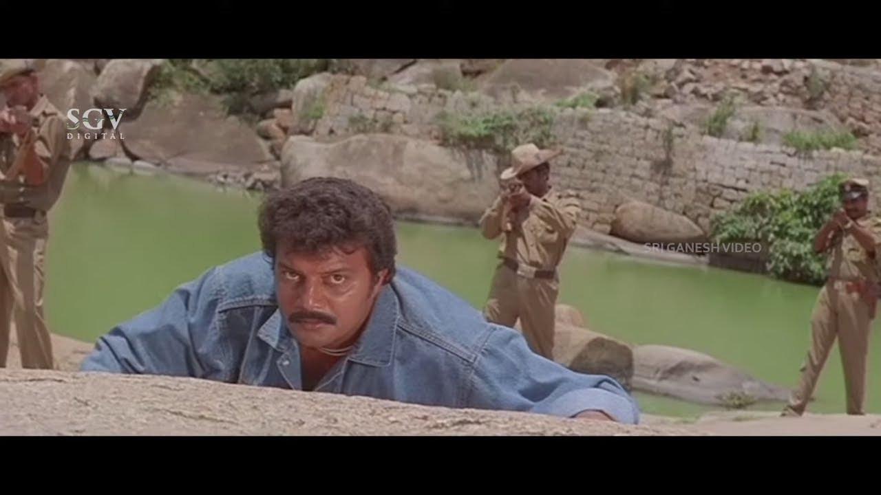 Durgada Huli 2000 movie scene
