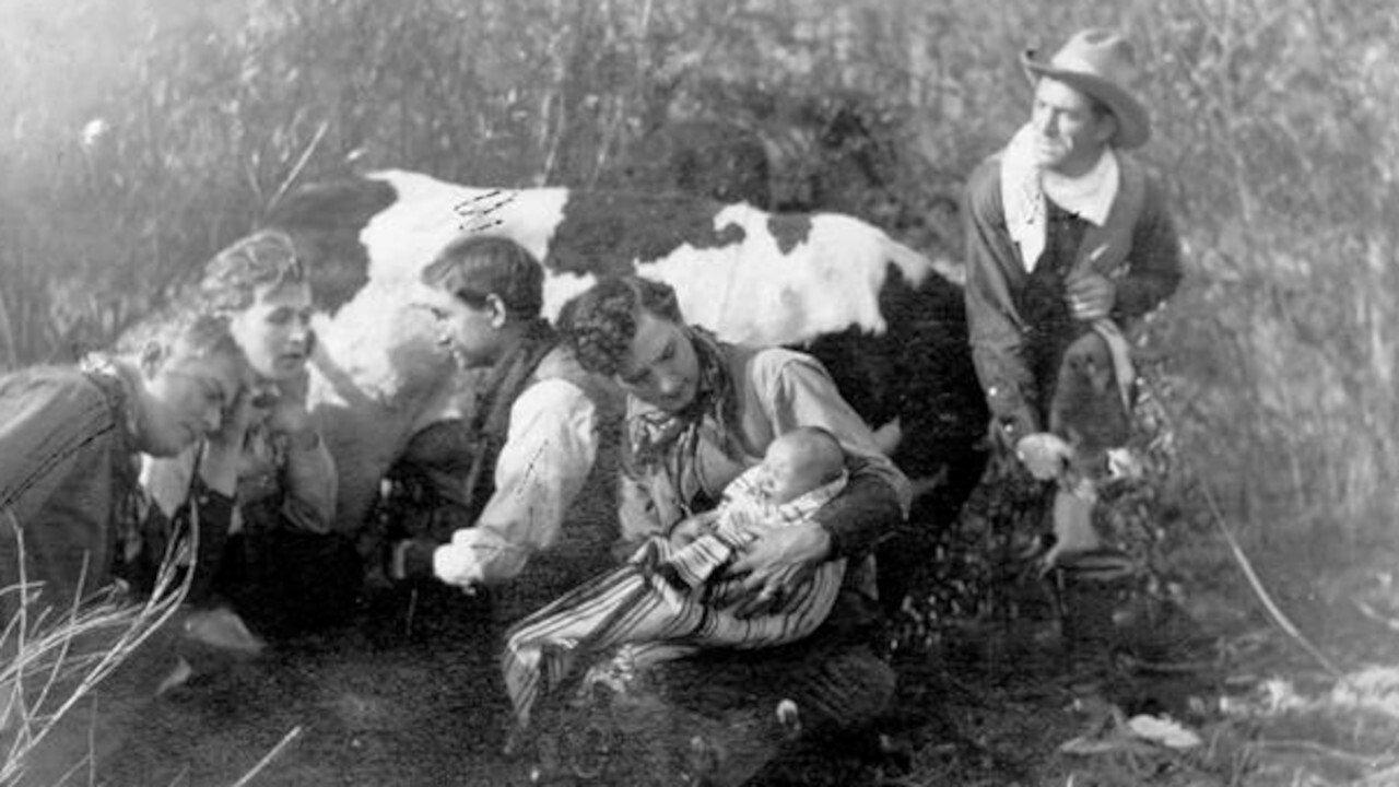 Bill's Sweetheart 1913 movie scene