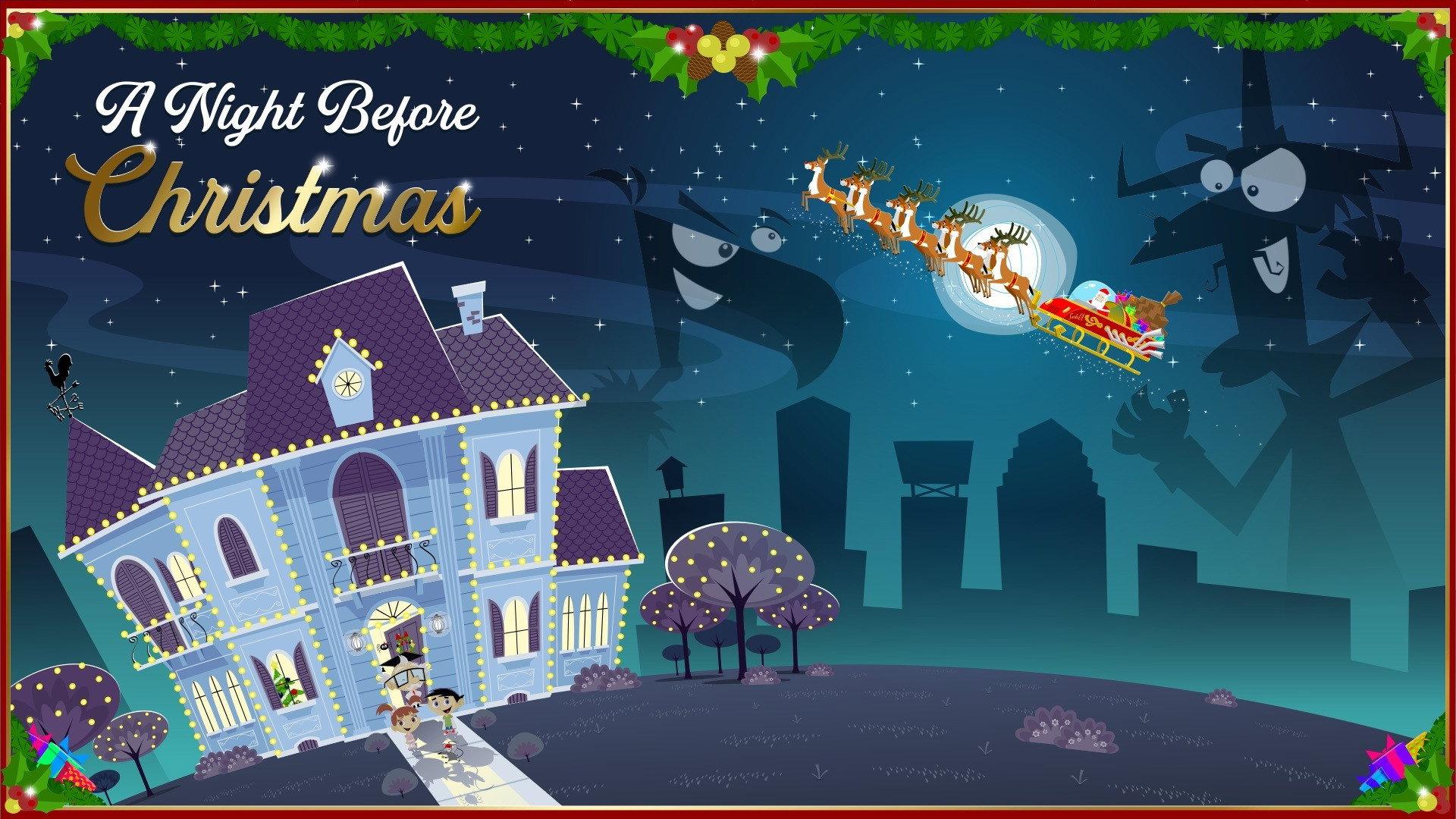A Night Before Xmas 2021 movie scene