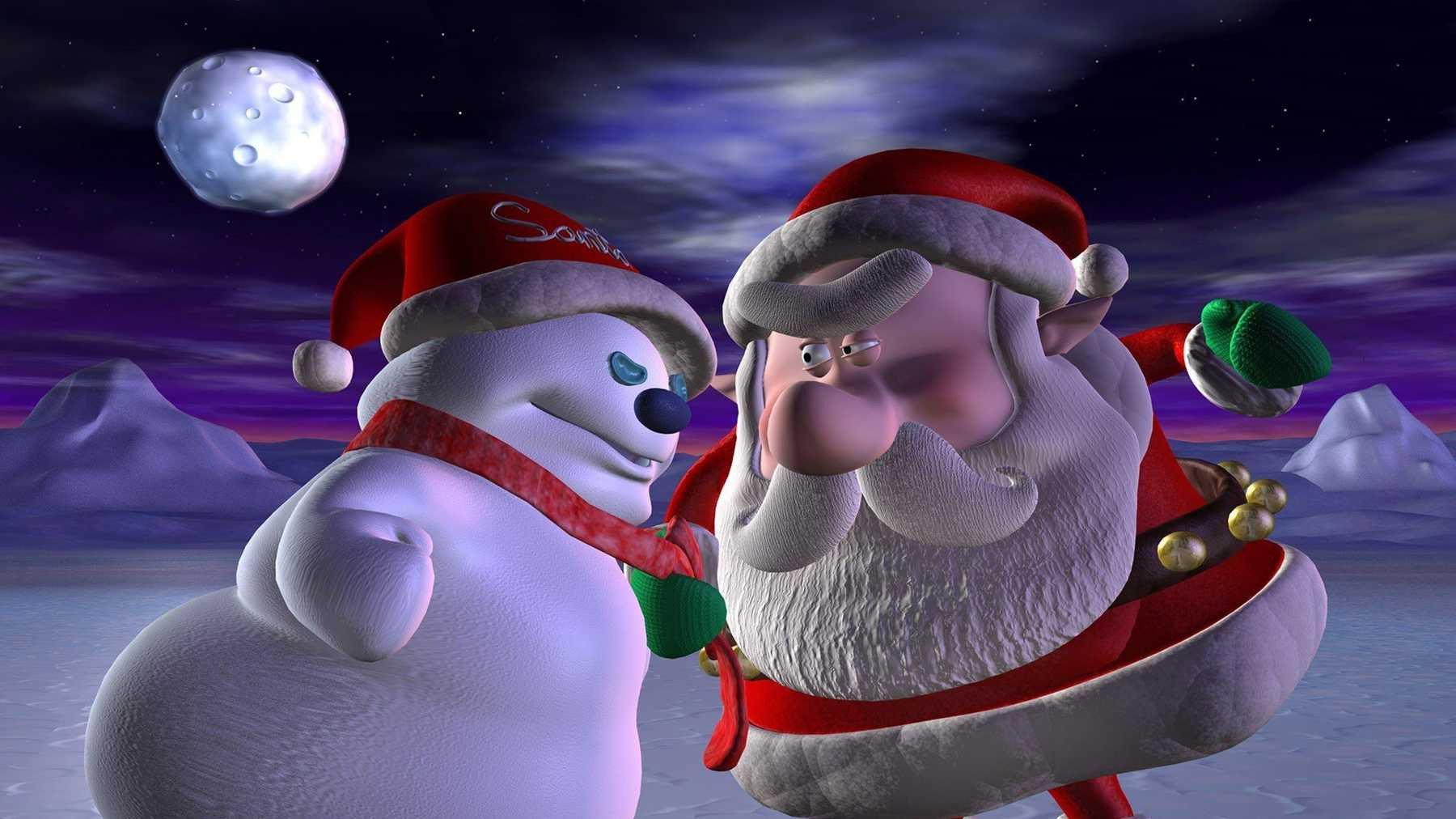 Santa vs. the Snowman 2002 movie scene