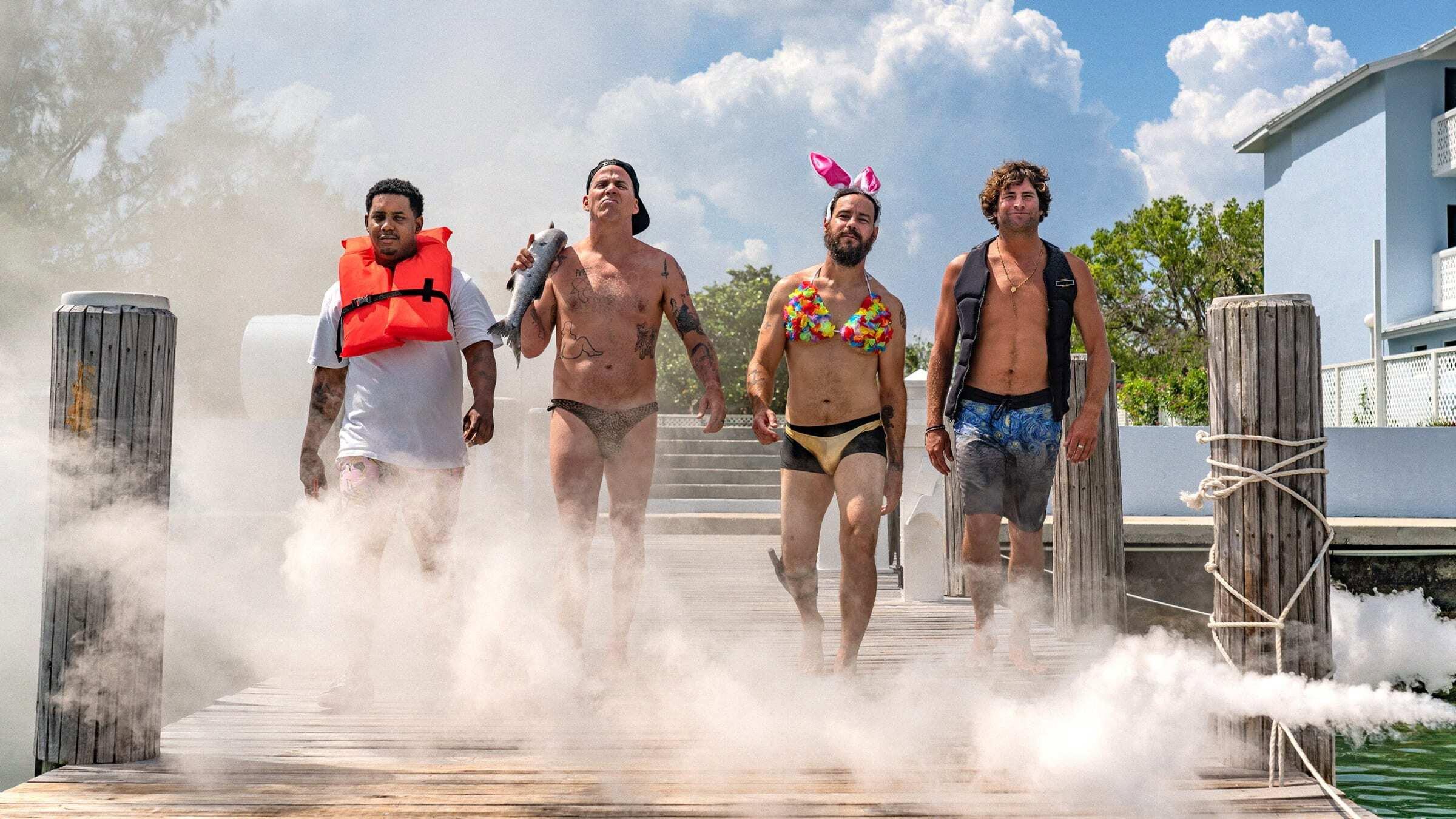 Jackass Shark Week 2021 movie scene
