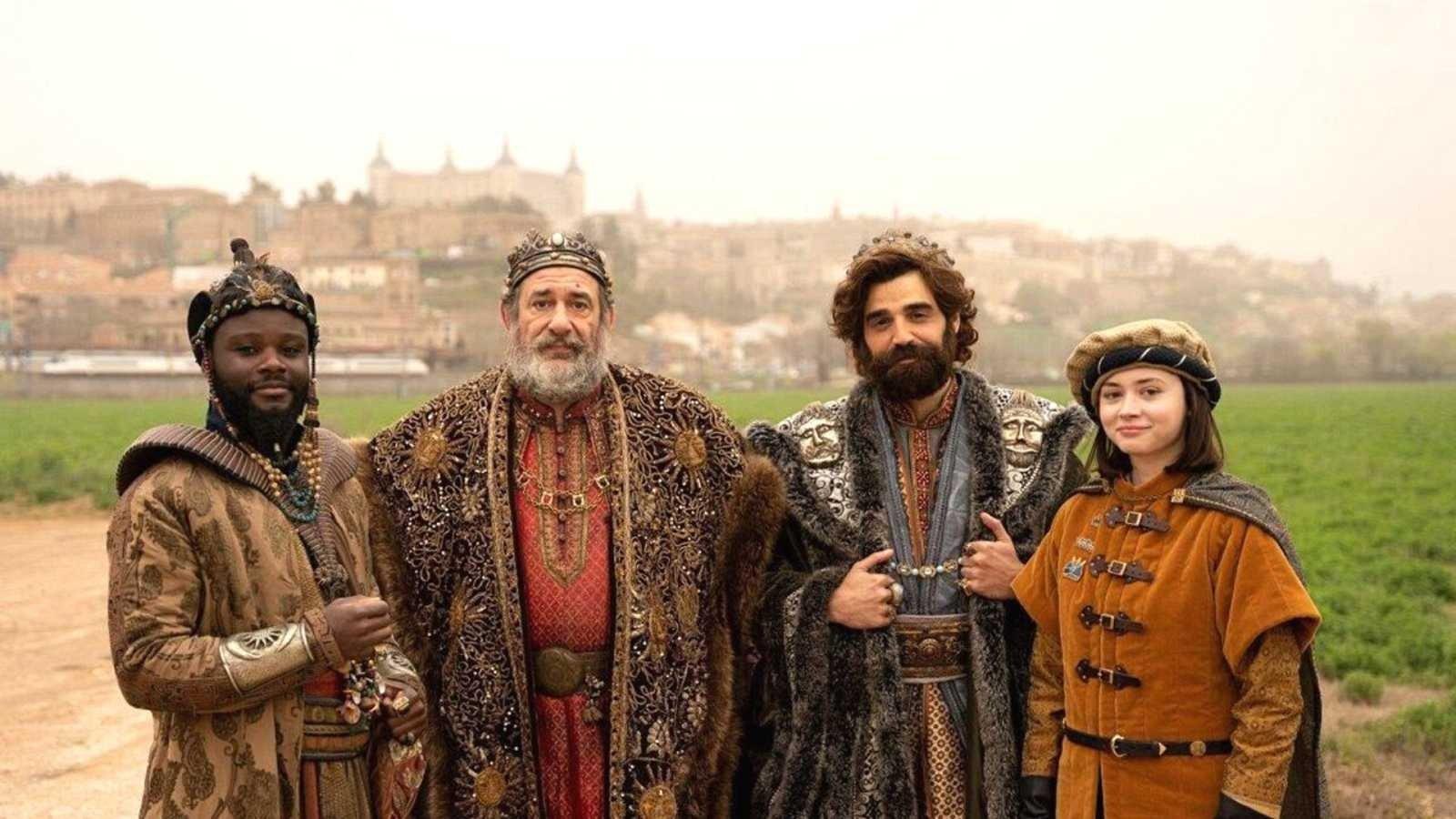 The Three Wise Men vs. Santa 2022 movie scene