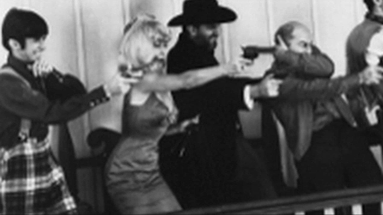 The Double-Barrelled Detective Story 1965 movie scene