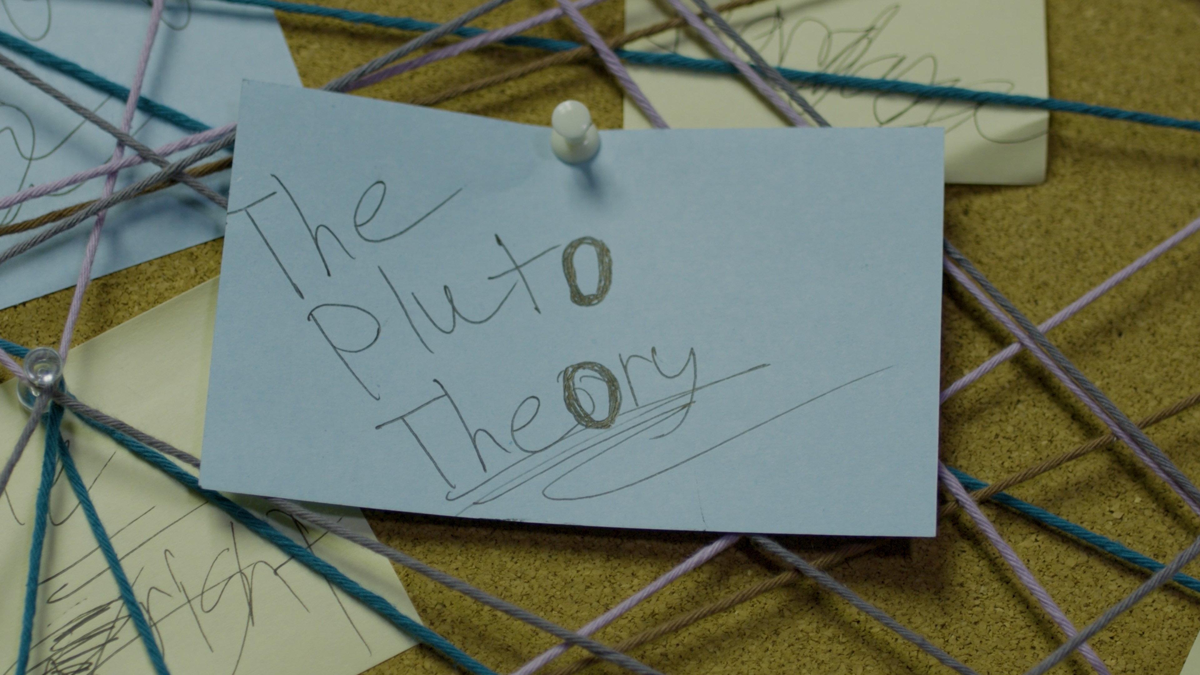 The Pluto Theory 2025 movie scene