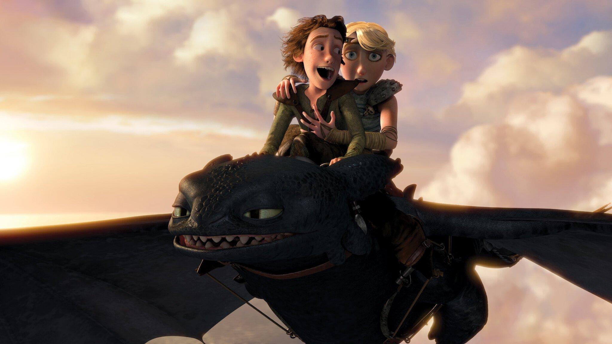 How to Train Your Dragon: Legends 2010 movie scene