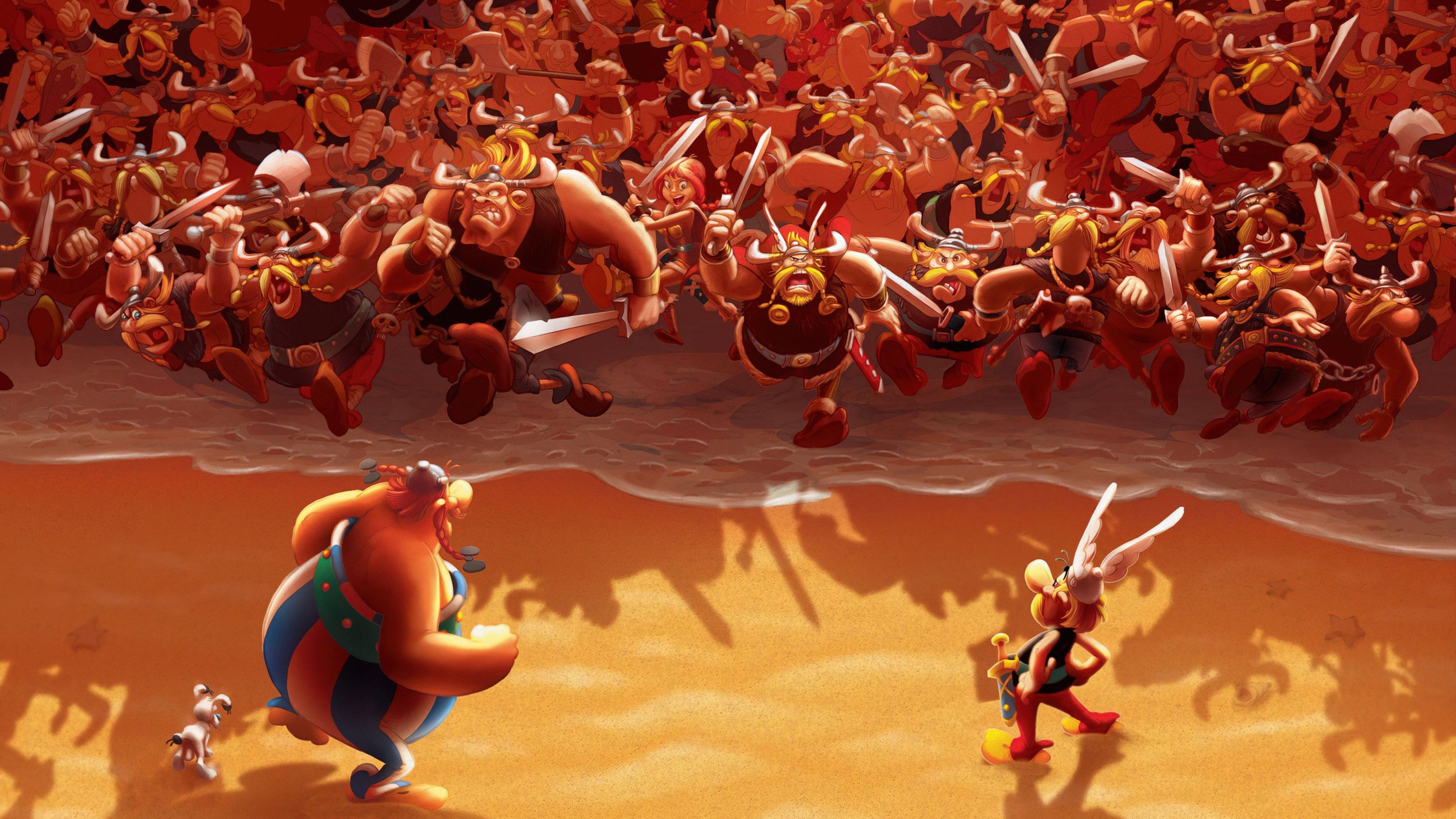 Asterix and the Vikings 2006 movie scene