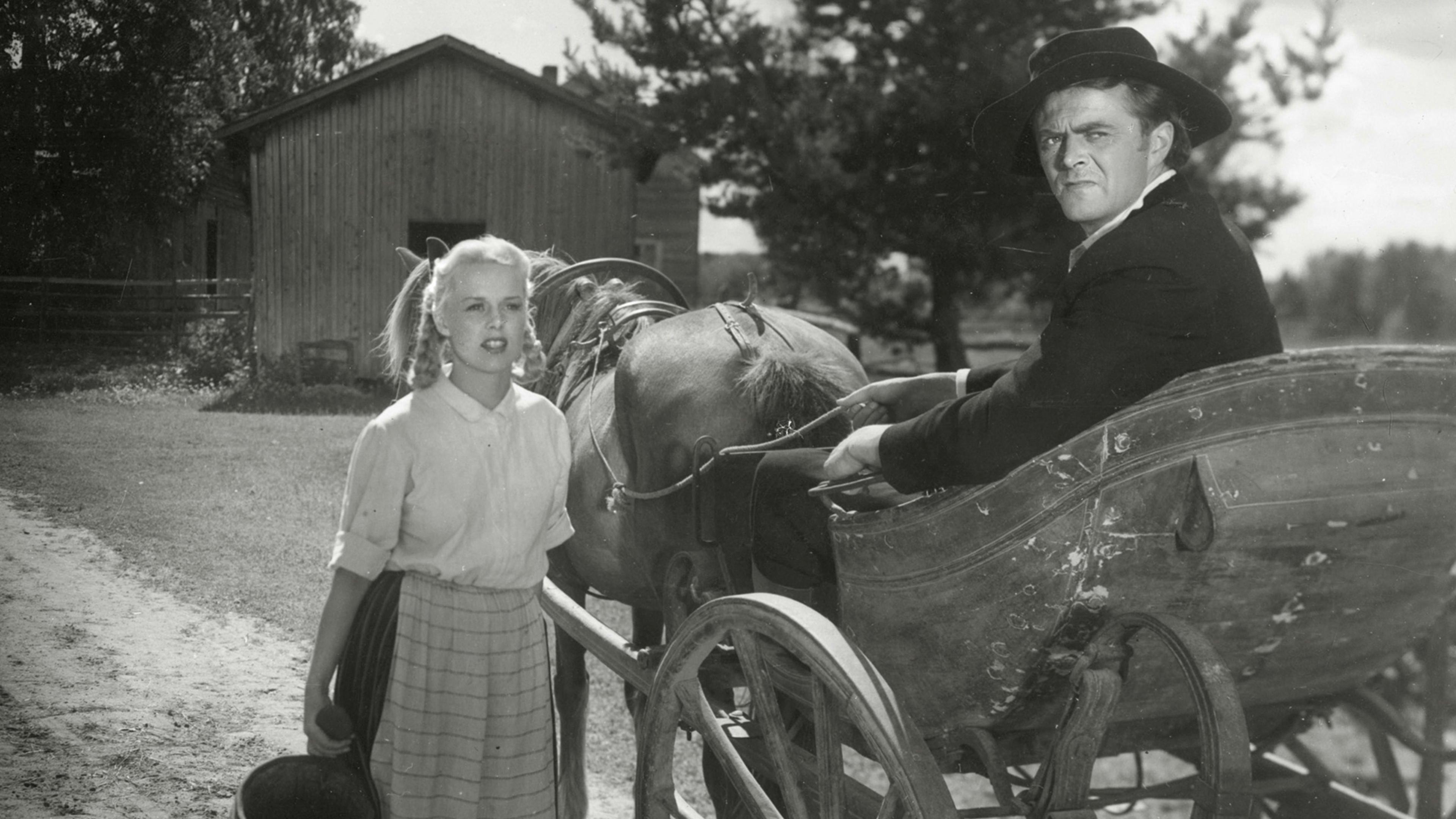 Lakeuksien lukko 1951 movie scene