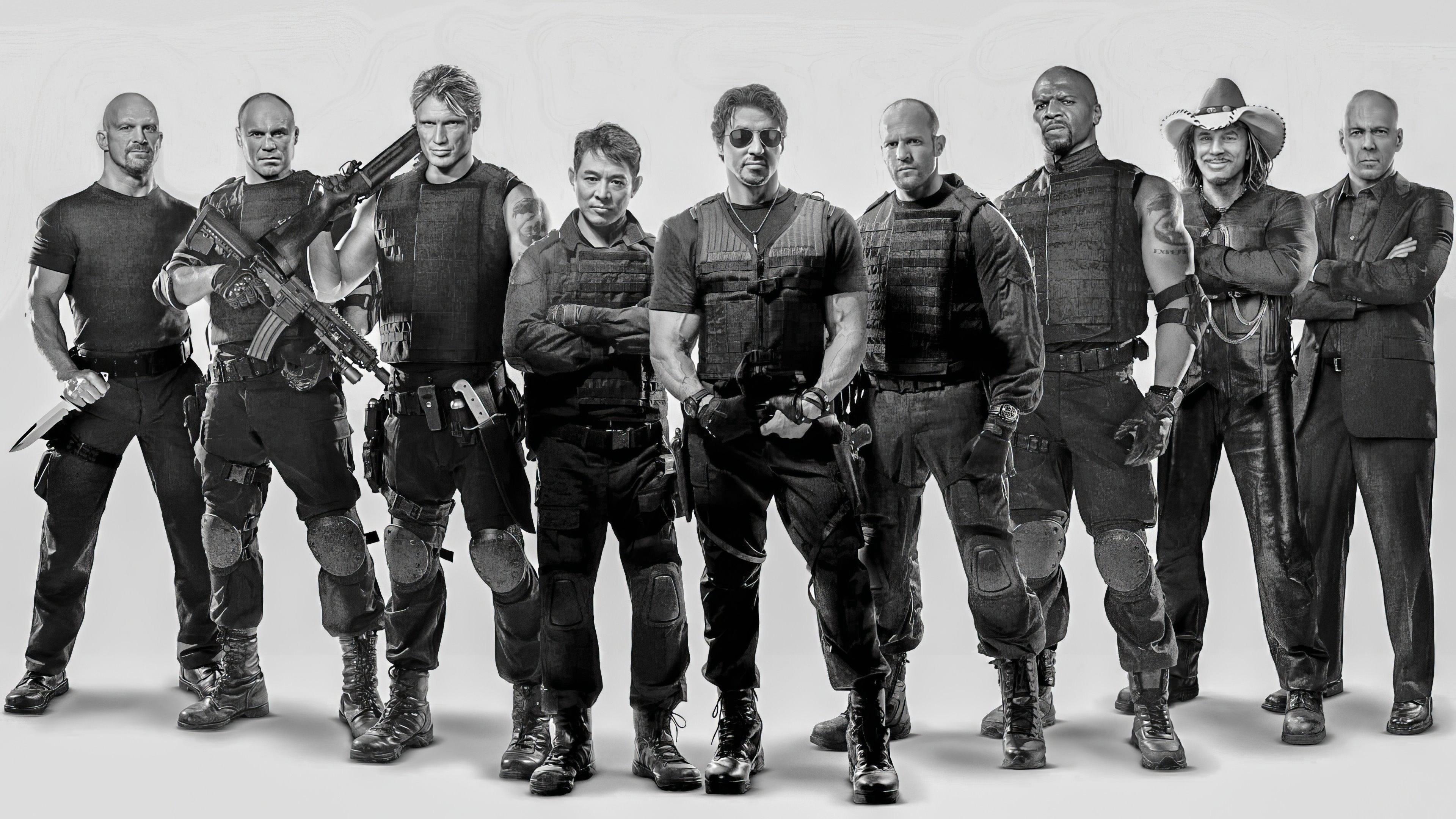 The Expendables 2010 movie scene