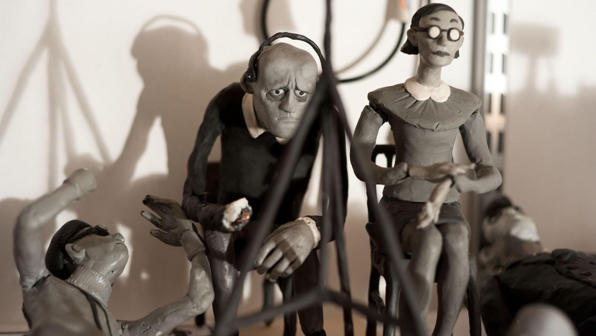 Obliging Collaborators 2014 movie scene