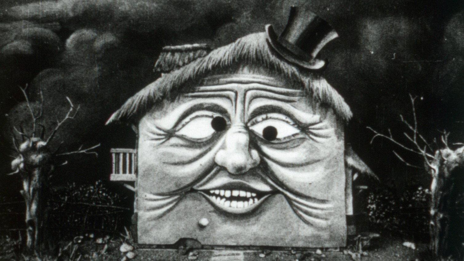 The Bewitched House 1907 movie scene