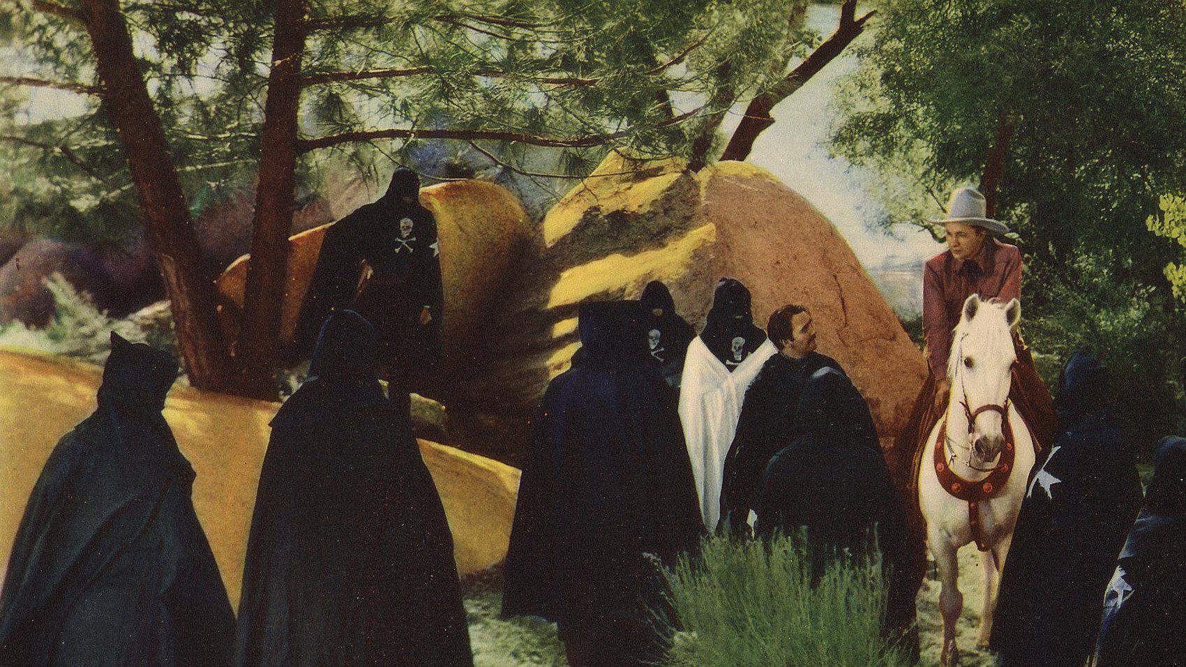 The Mystery of the Hooded Horsemen 1937 movie scene