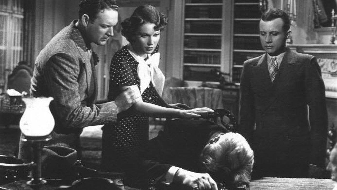 Alibi for Murder 1936 movie scene