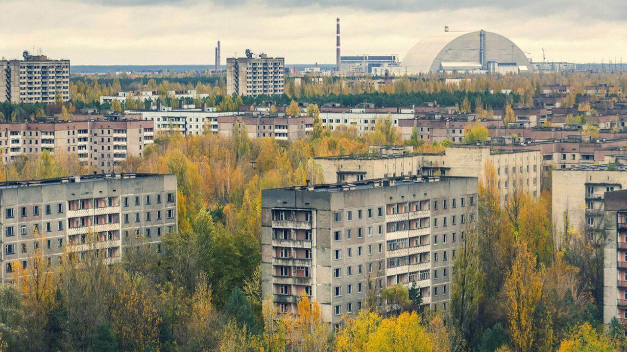 Back to Chernobyl 2020 movie scene