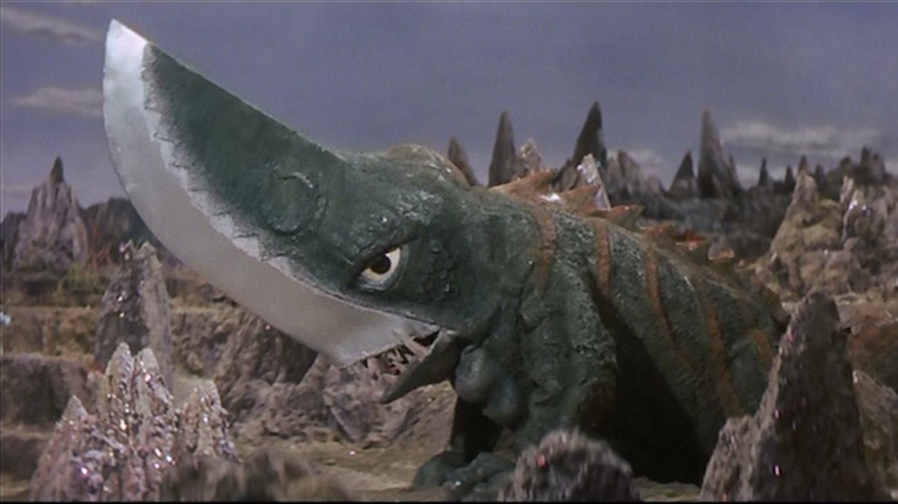 Gamera vs. Guiron 1969 movie scene