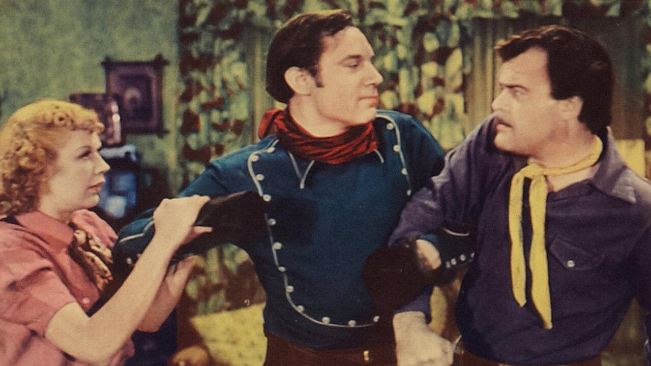 Two Gun Troubador 1939 movie scene