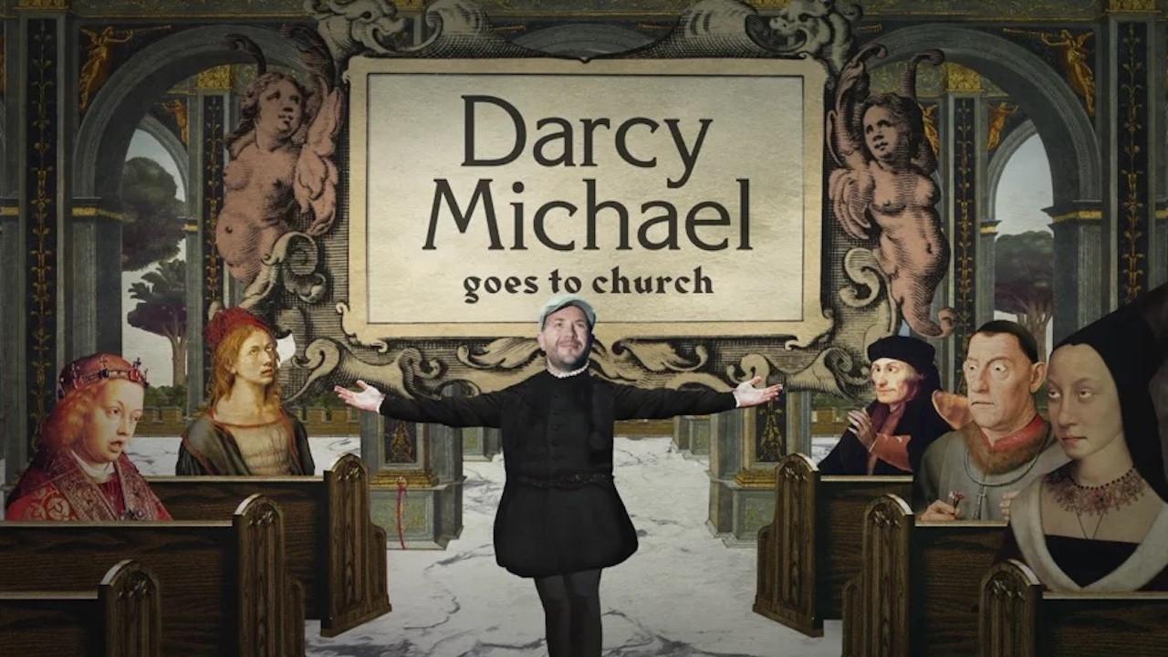 Darcy Michael Goes to Church 2018 movie scene