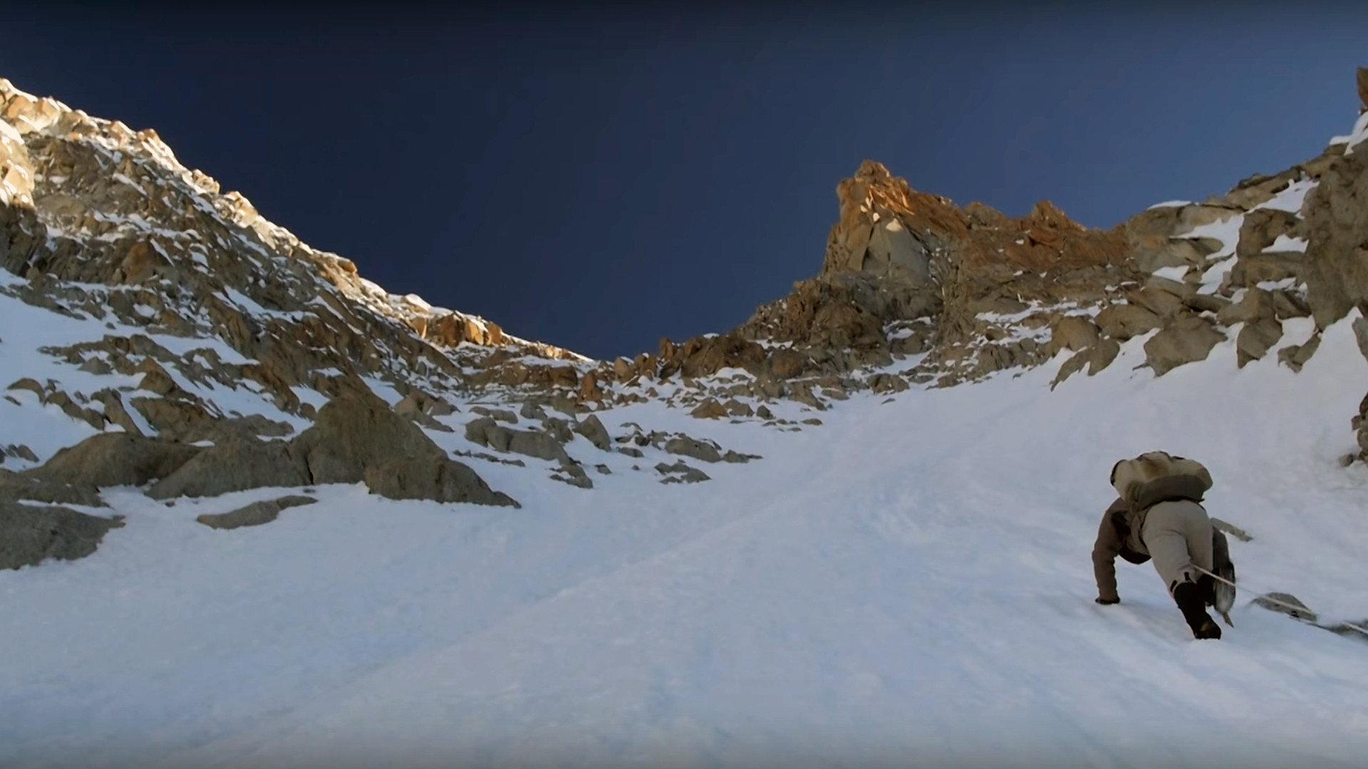 L'Aiguille Verte 2015 movie scene