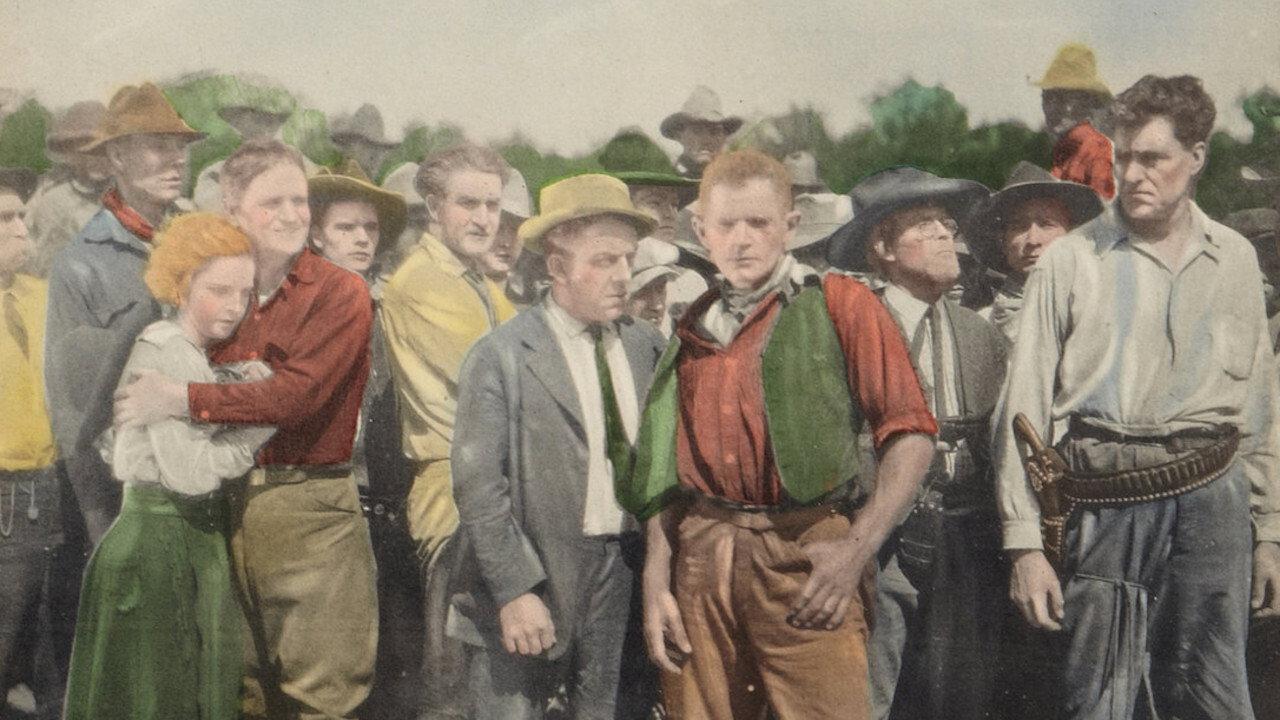 It Happened Out West 1923 movie scene
