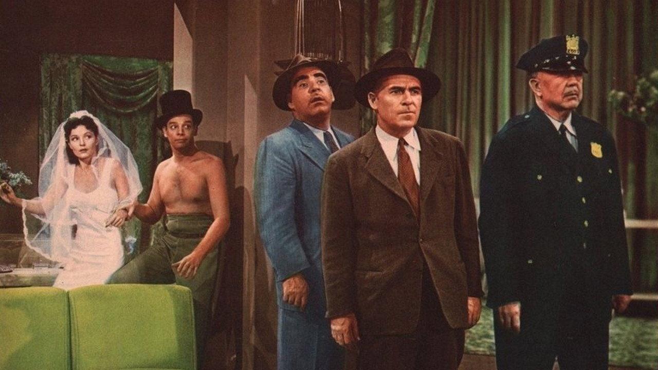 Fashion Model 1945 movie scene