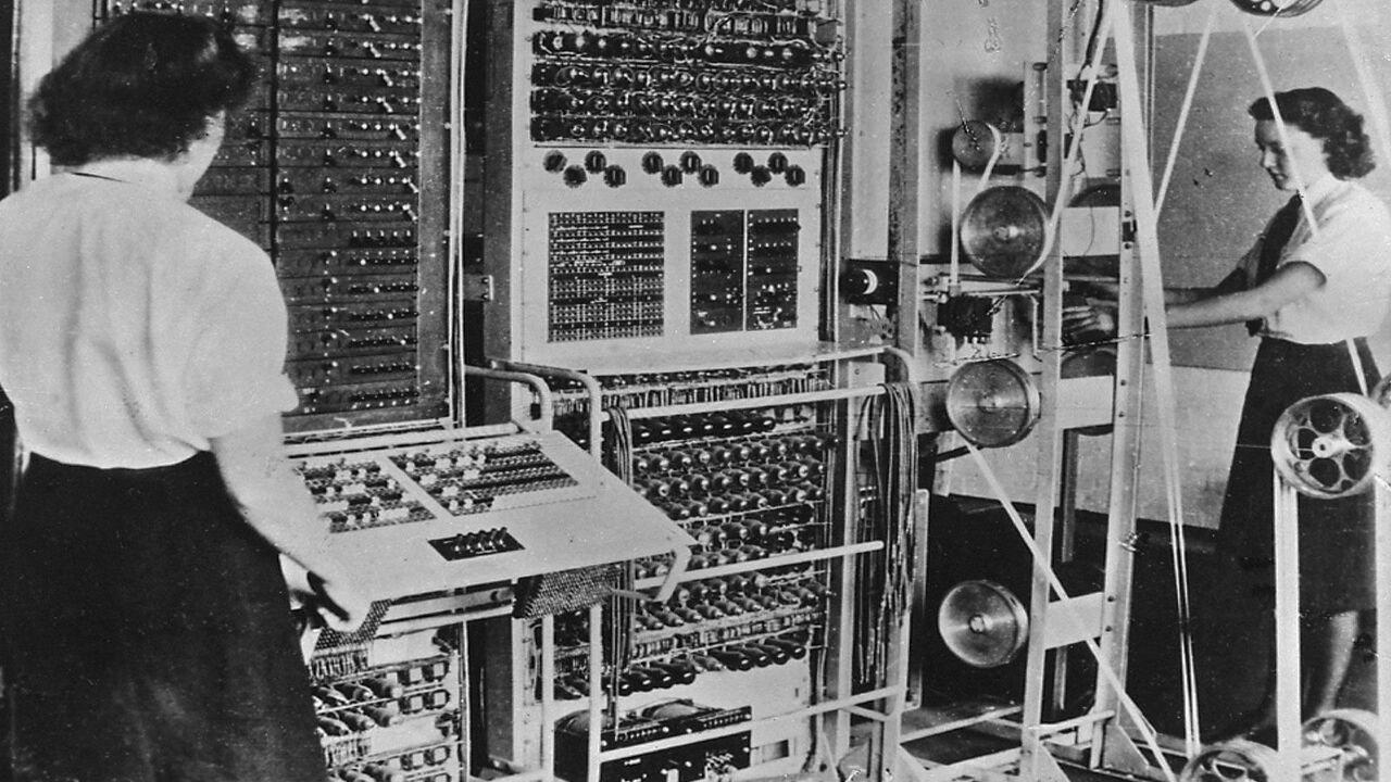 Bletchley Park and the Ultra Secret 2014 movie scene