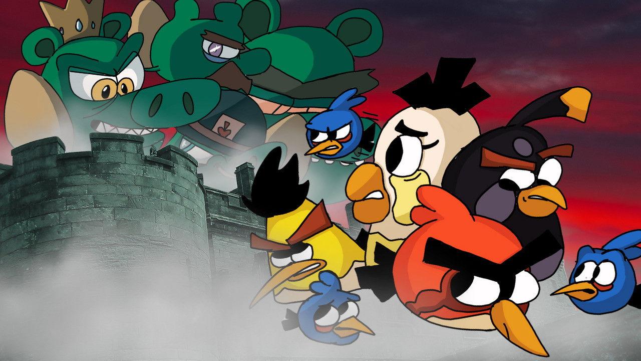 Angry Birds Plush: Egg Trilogy 2021 movie scene
