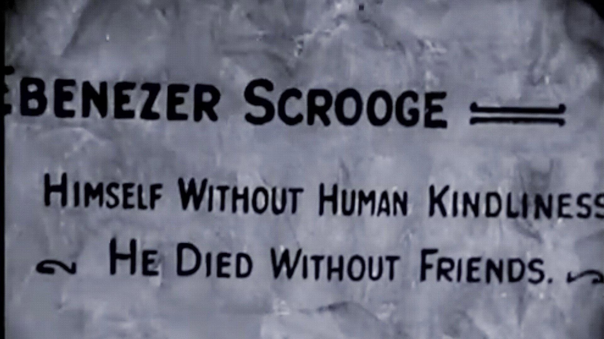 Scrooge 1922 movie scene
