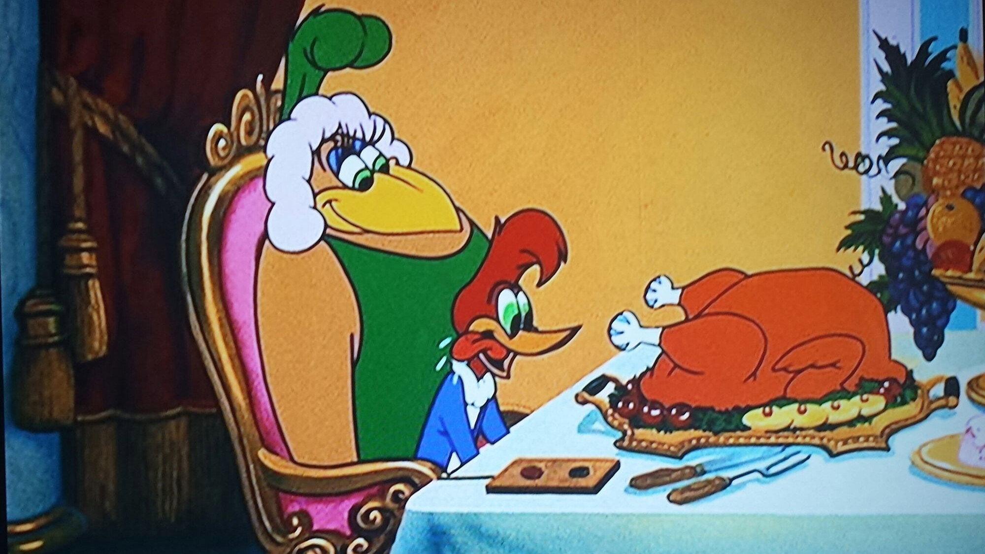 A Fine Feathered Frenzy 1954 movie scene